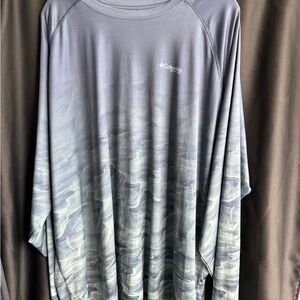 Columbia PFG Omni-Shade Long Sleeve Fishing Shirt 5XT Big and Tall